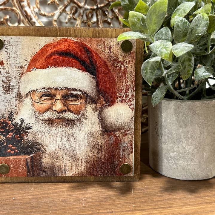 The Broken Board - Wholesale Wall Sign - Santa, Tiered Tray, Christmas, Christmas memories3