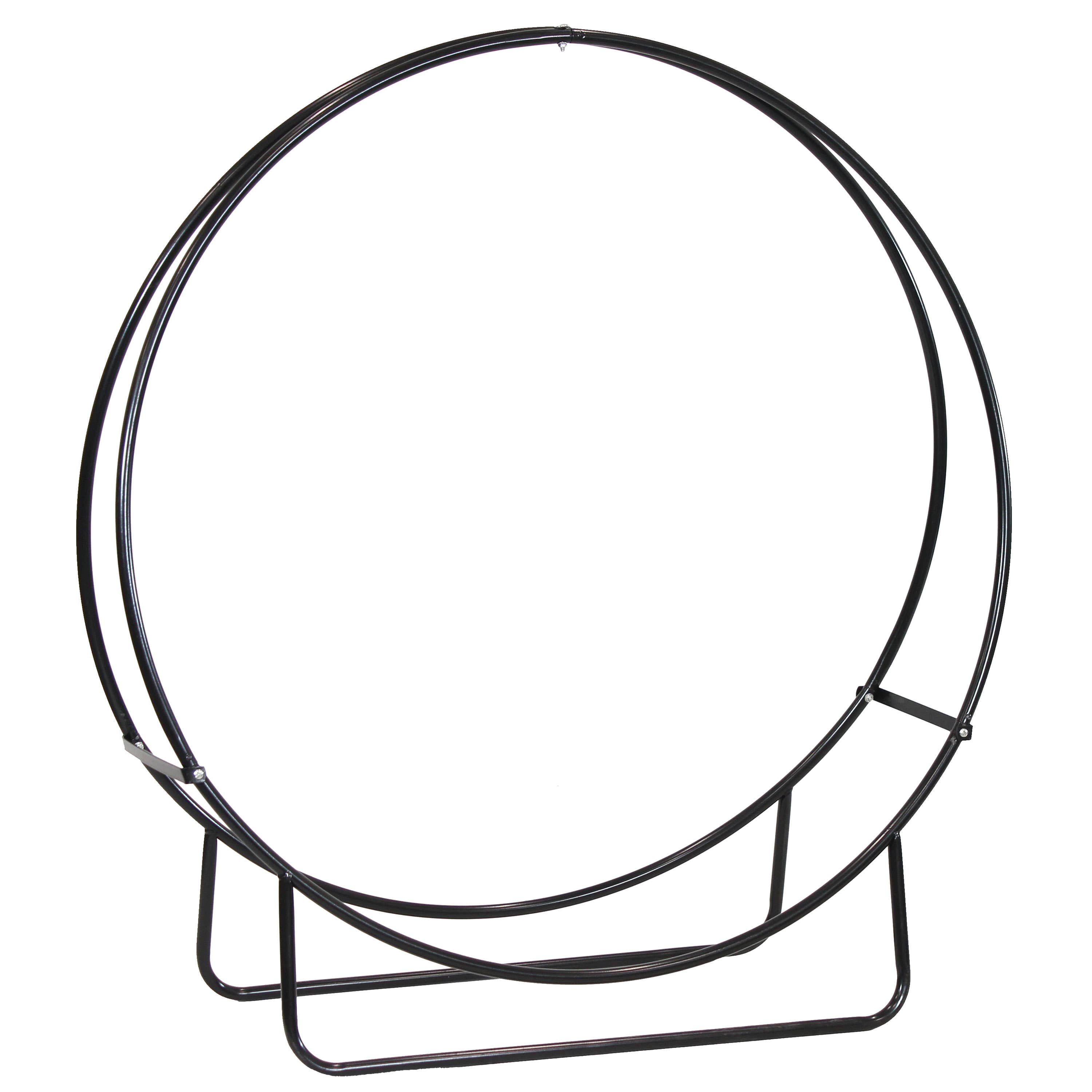 Sunnydaze Decor - Vente Foyer - Arceau à bûches en acier thermolaqué noir de 48 po1