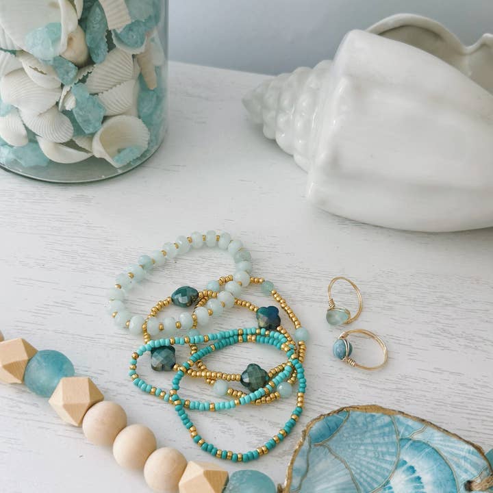 Salt & June - Wholesale Beaded Bracelet - Ocean Tides Bracelet5