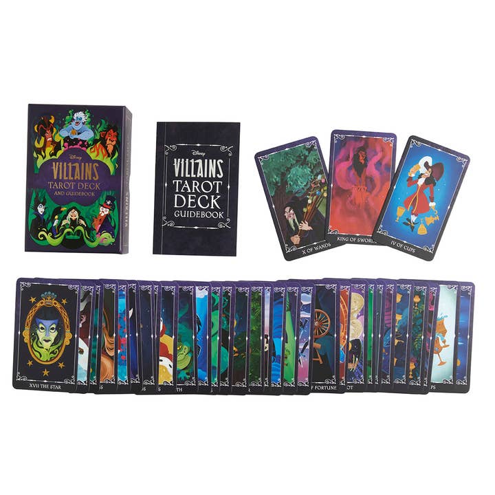 Insight Editions - Wholesale Tarot Cards - Disney Villains Tarot Deck and Guidebook