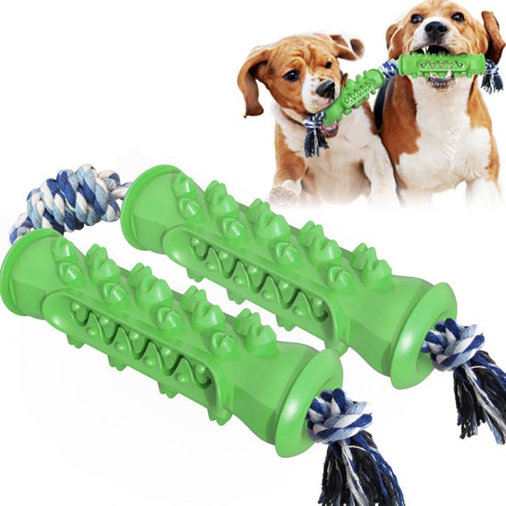 Pet Rubber Double Molar Rod Chew Ball Toy Halloween for wholesale by Buddha Yoga