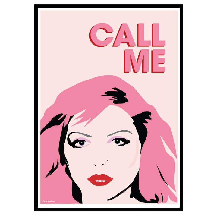Impression inspirée par Debbie Harry « Call Me » pour la vente par DOODLE MOO LTD
