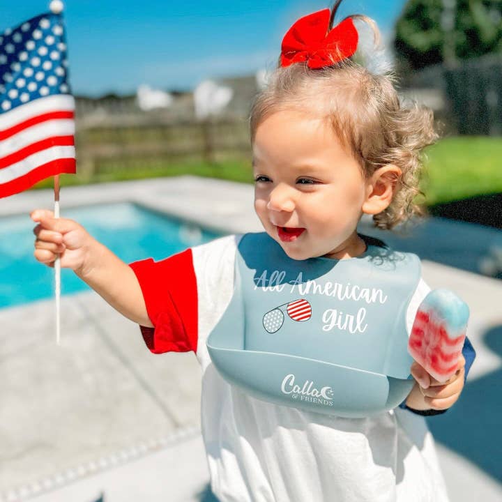 Calla & Friends - Wholesale Bib - Baby - All American Catch All Bib4