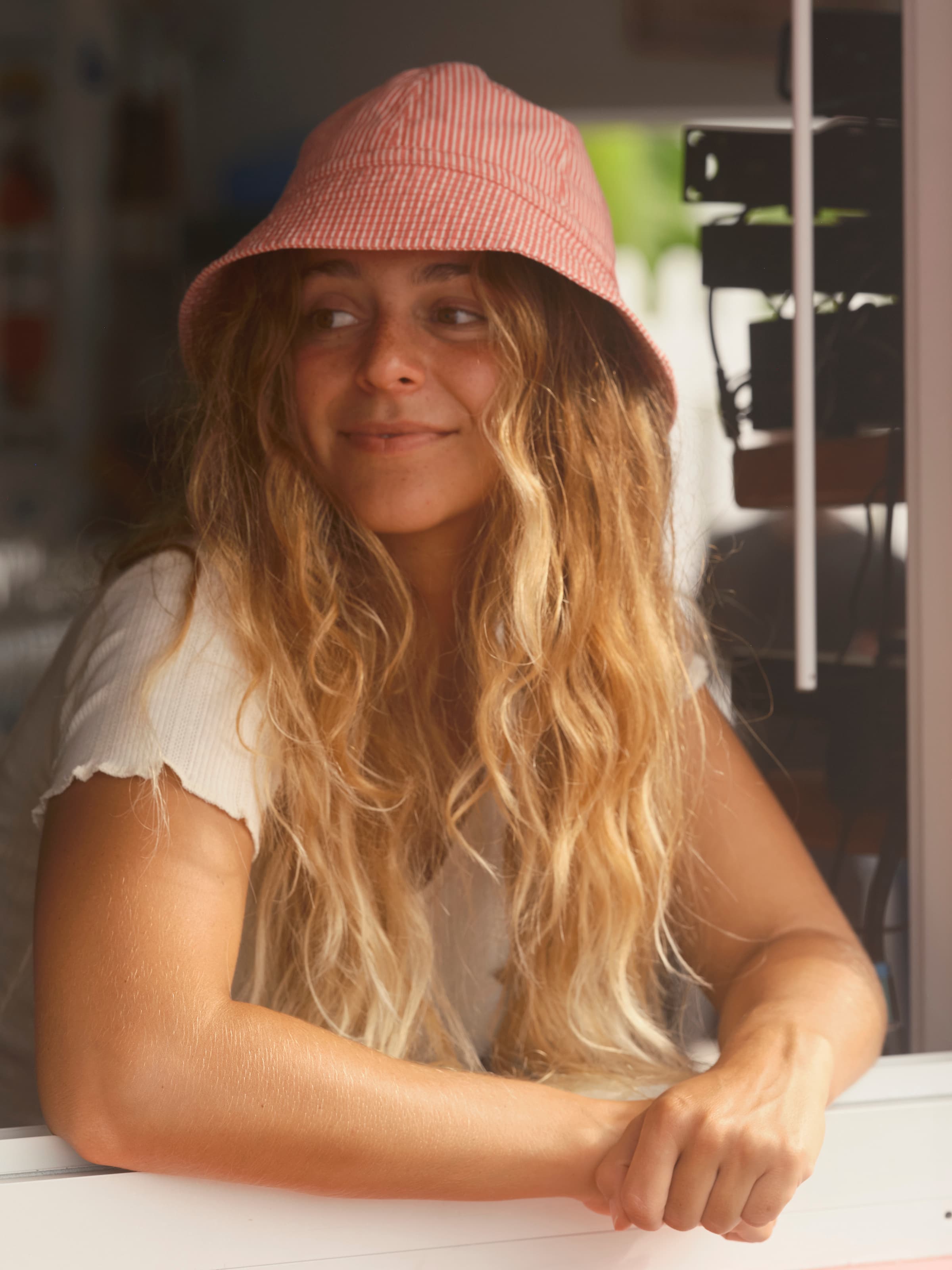 Candy Stripe Cupola Bucket Hat for wholesale on Faire3