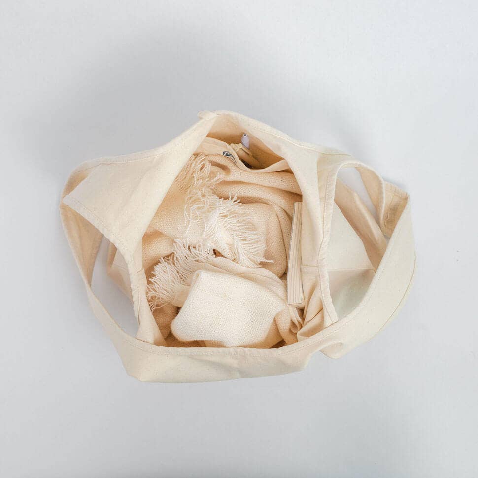 Fluf - Vente Tote bag – femme - Sac Slouchy Natural4