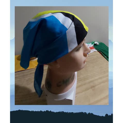 Worldwide Souvenir Mart – Bandana - Unissexo por atacado – Bandeira de Carnaval das Caraíbas Bandana/Bandana Bandeira de São Luciano8