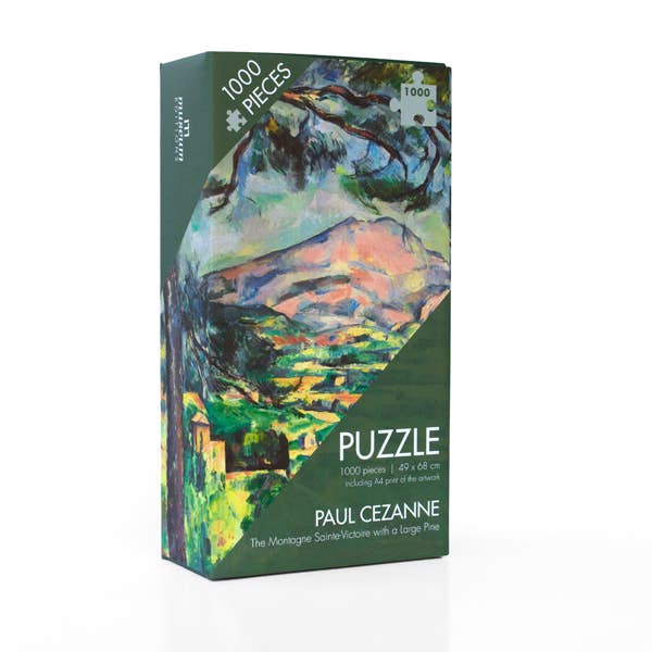 Puzzle 1000 pieces, Cezanne, Montagne Sainte Victoire with p for wholesale by MUSEUM WEBSHOP