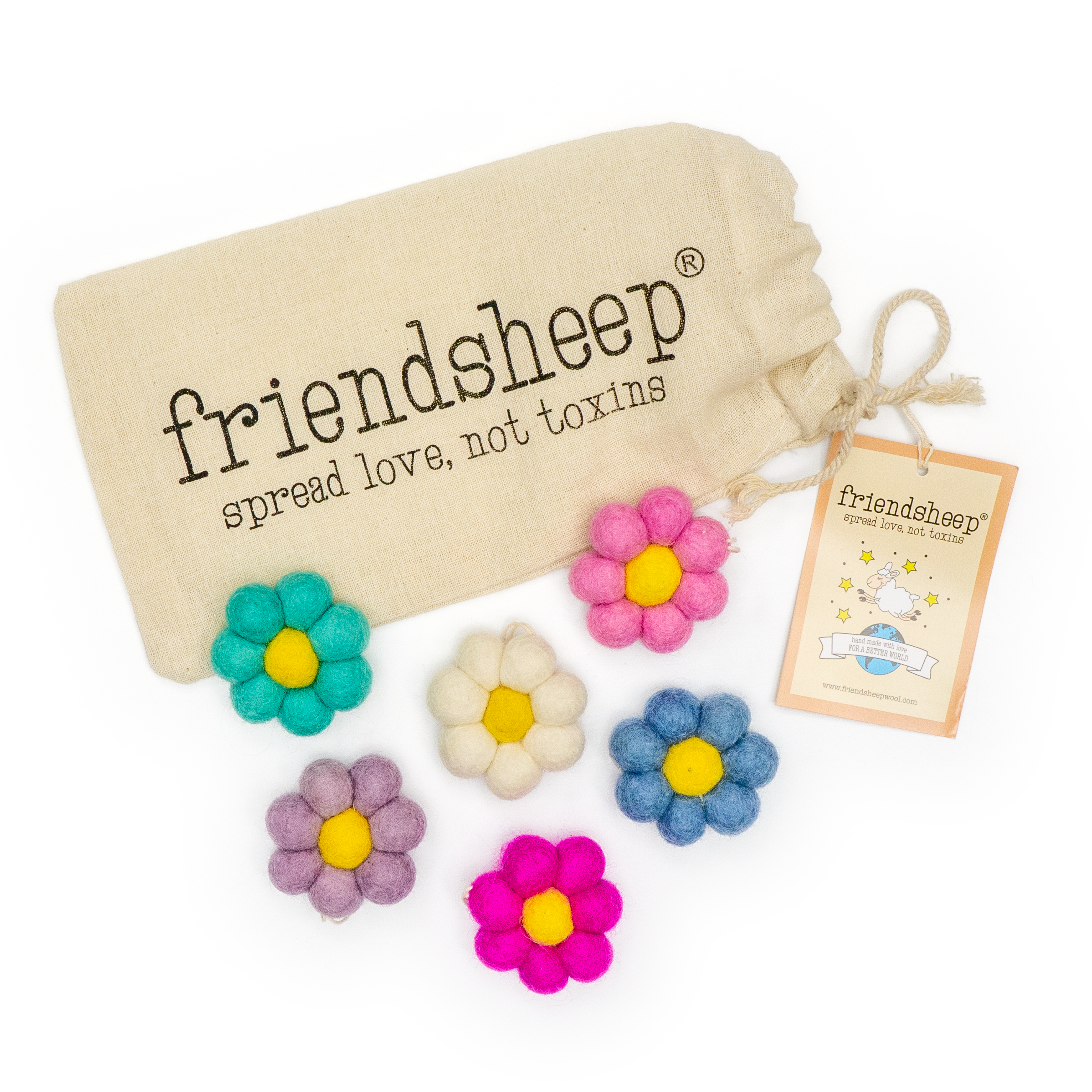 Friendsheep - Vente Désodorisant - Fleurs de Printemps - Désodorisants Écologiques6