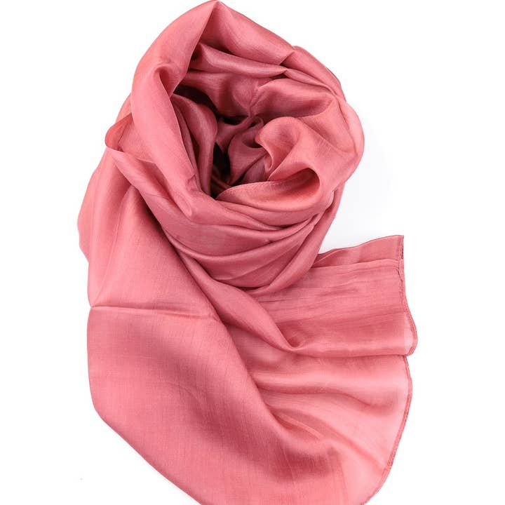 Than 15 zijden sjaal voor wholesale door LOOM Fair Trade