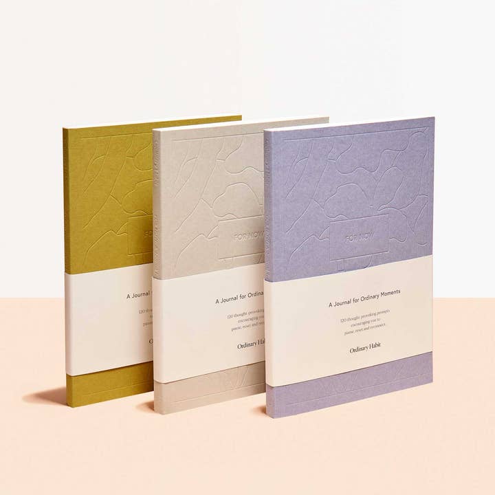 Ordinary Habit - Wholesale Journal/Diary - For Now: A Journal For Ordinary Moments