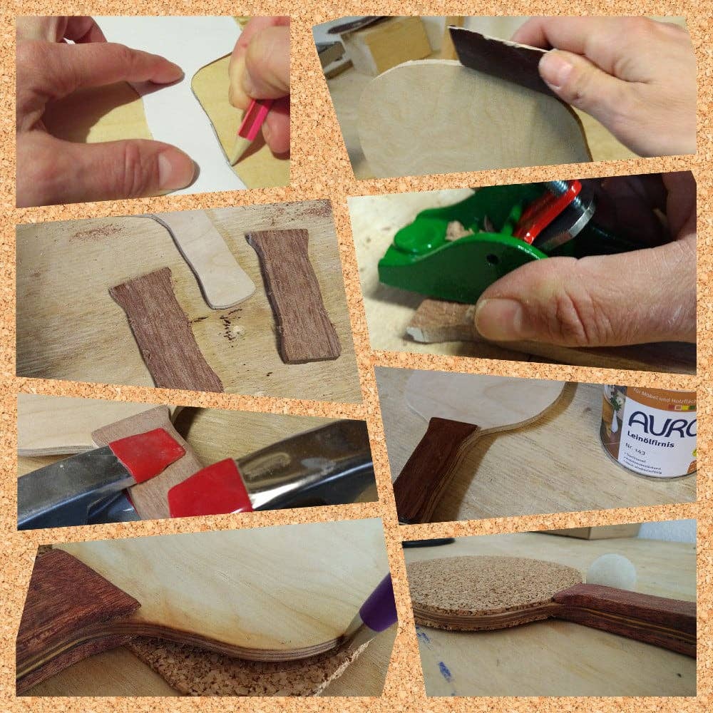 Die Werkkiste - Wholesale DIY Craft Kit - Table tennis racket kit2