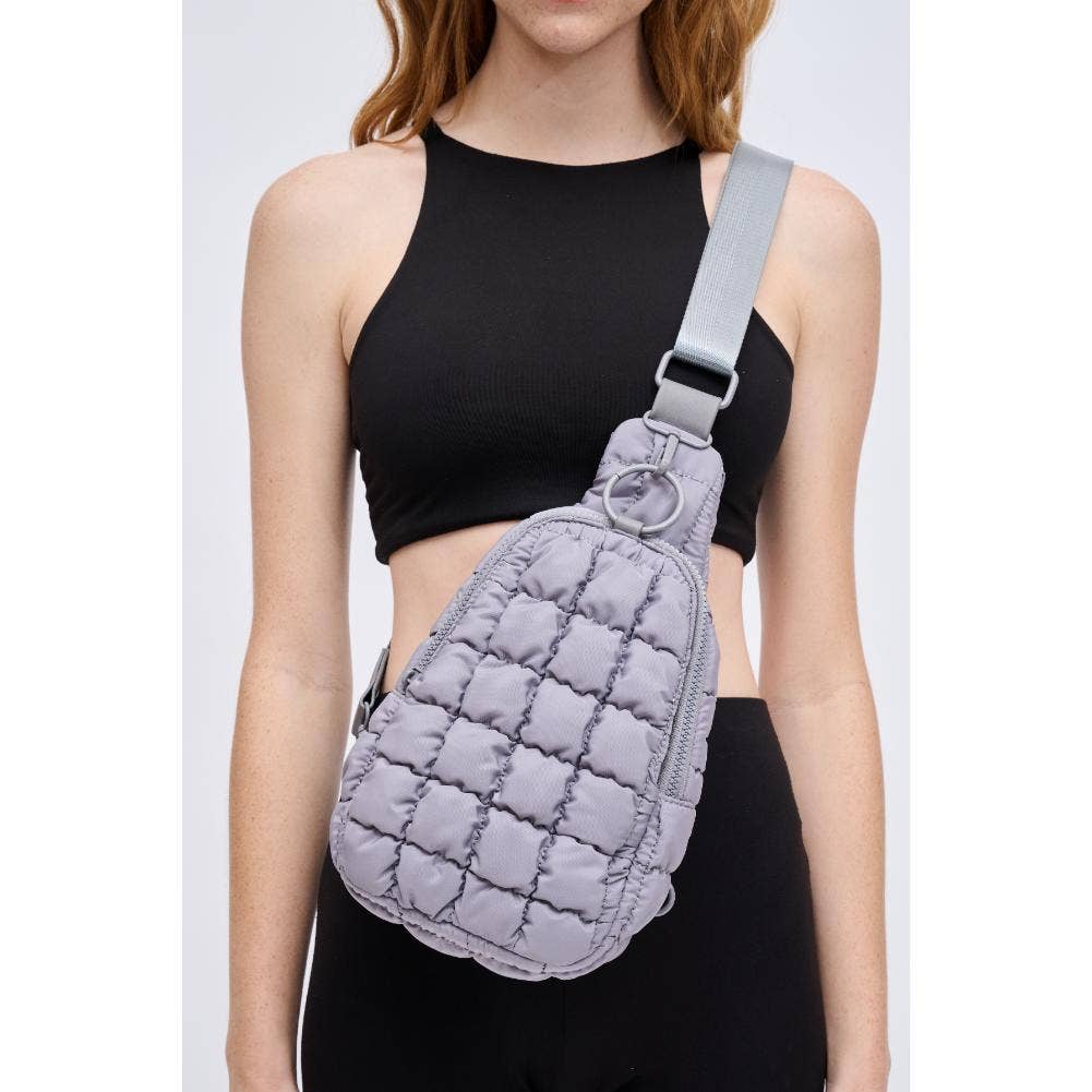 Urban Expressions - Vendita all'ingrosso Borsa a tracolla - Donna - Zaino a tracolla in nylon trapuntato Bristol6