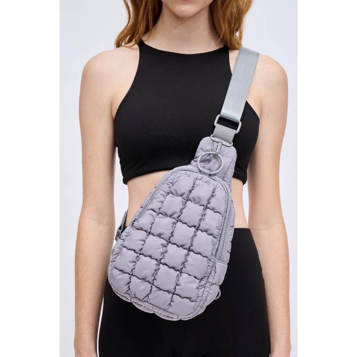 Urban Expressions - Vendita all'ingrosso Borsa a tracolla - Donna - Zaino a tracolla in nylon trapuntato Bristol6