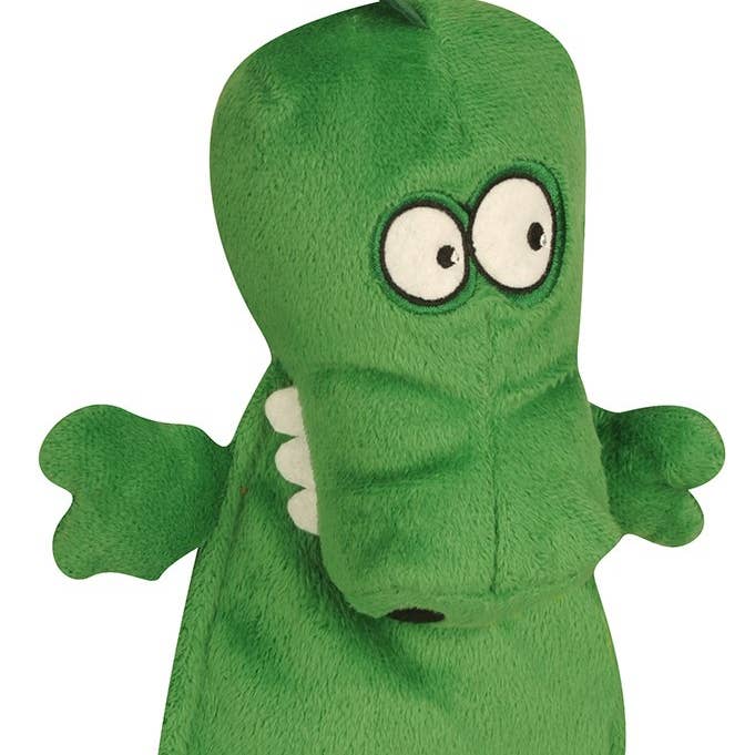 Pet Palette Distribution - Wholesale Pet Plush Toy - Dog - goDog Hear Doggy Gator w/Chew Guard Plush Dog Toy0