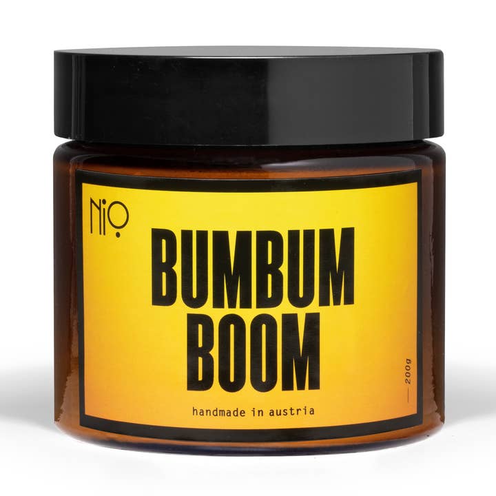 Scented candle - BUMBUM BOOM for wholesale by NiO Candles