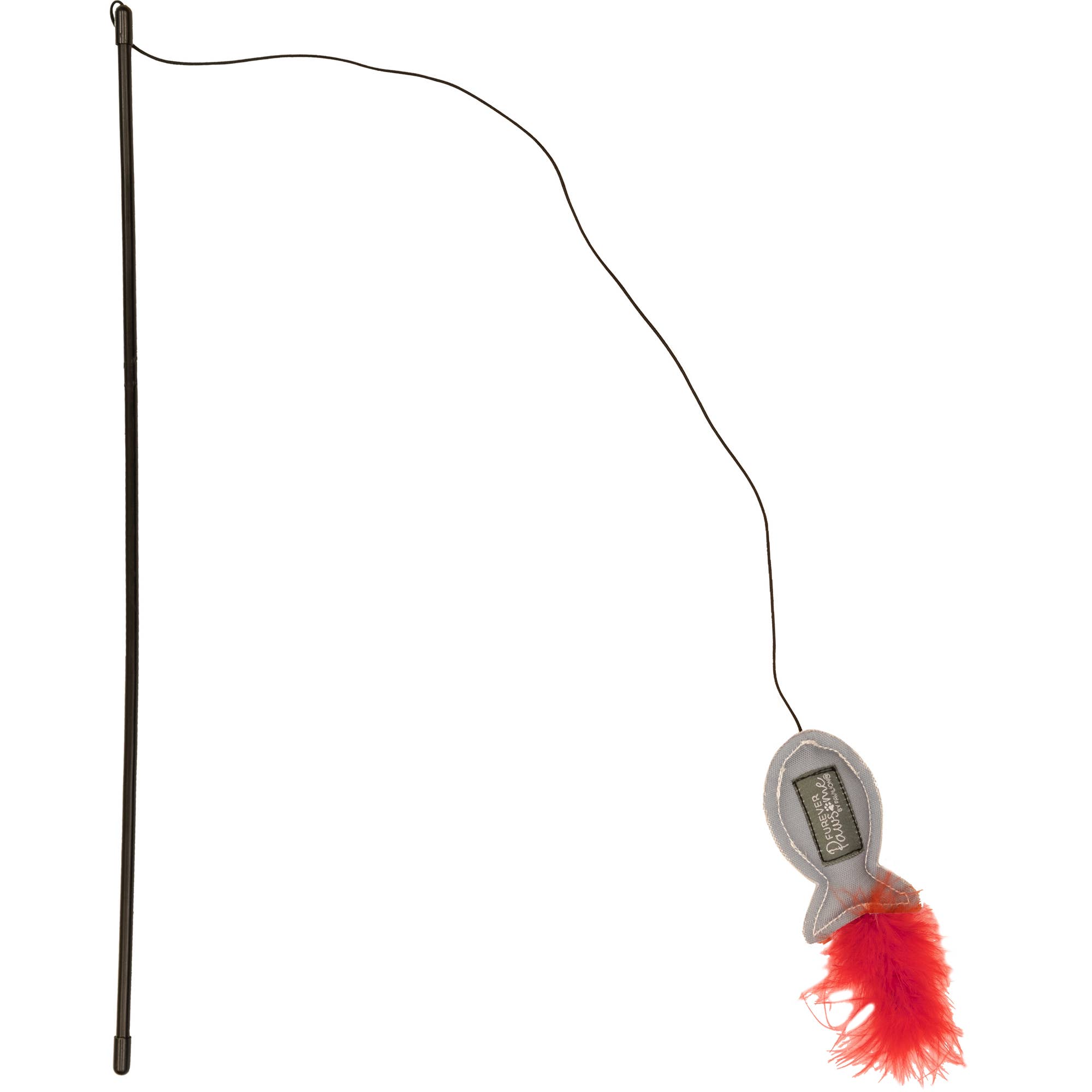 Pavilion - Wholesale Pet Toy - Cat - Fish - 18" Cat Teaser Wand3