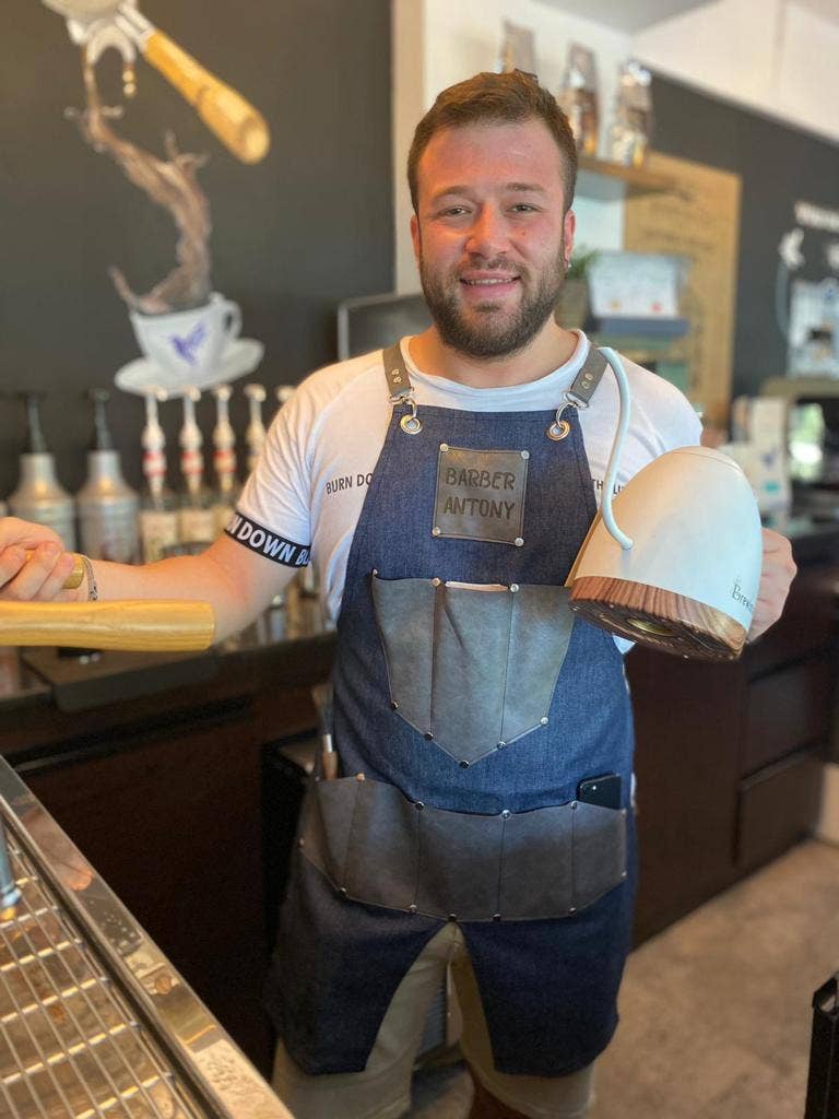 La Hammam - Wholesale Apron - High Quality Unisex Apron w leather pockets2