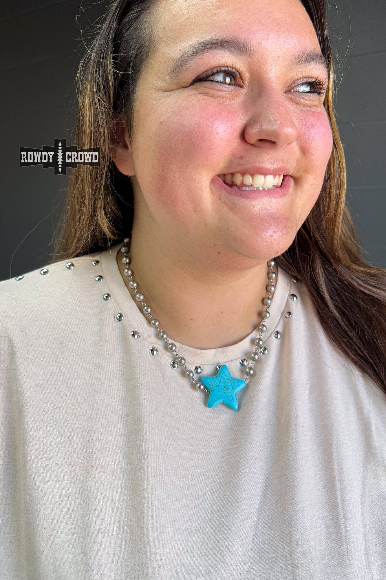 Rowdy Crowd Clothing - Wholesale Pendant/Charm Necklace - Star Struck Necklace2