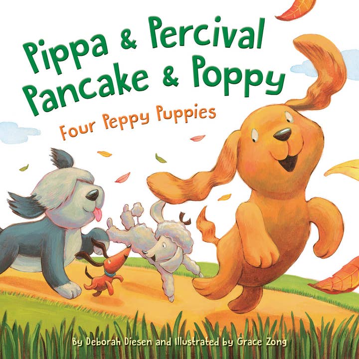 Sleeping Bear Press - Wholesale Preschool Book (3-5) - Pippa and Percival, Pancake and Poppy: Four Peppy Puppies