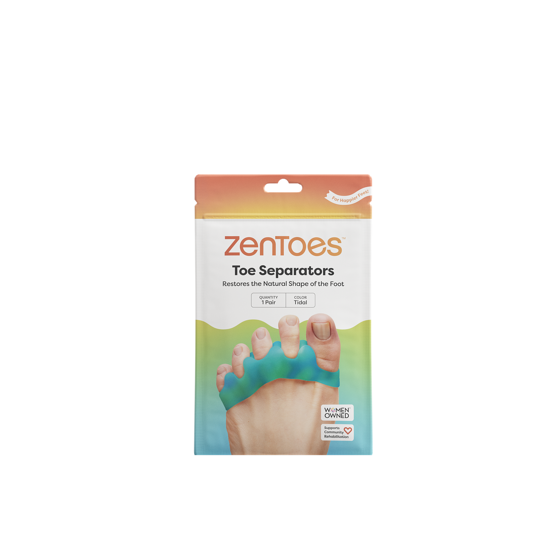 ZenToes - Wholesale Body Brace/Support - Five Loop Toe Separator - 1 Pair1