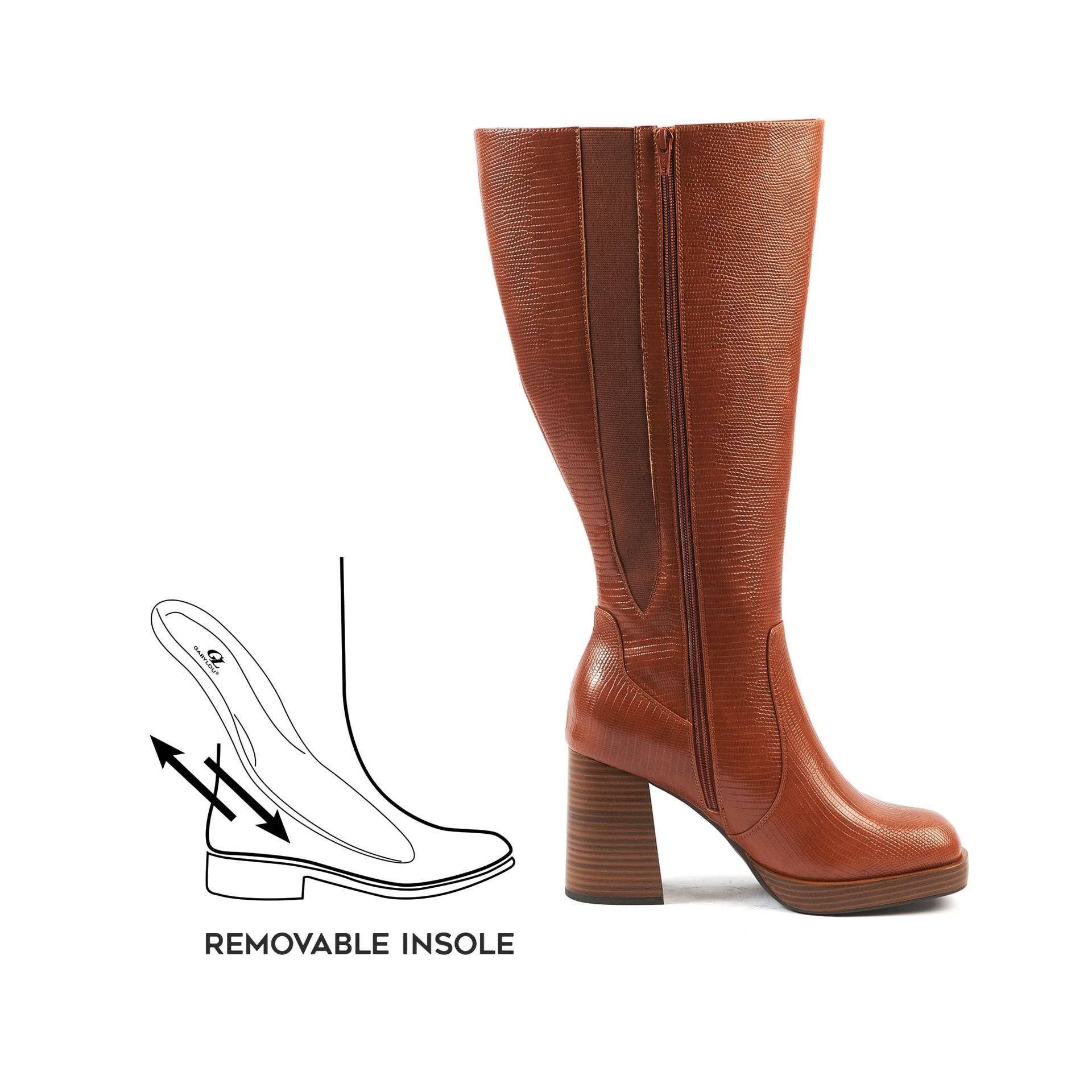 Gabylou - Wholesale Boots - Women's - 2XL Boots for Wide Calves - Model Melissa19