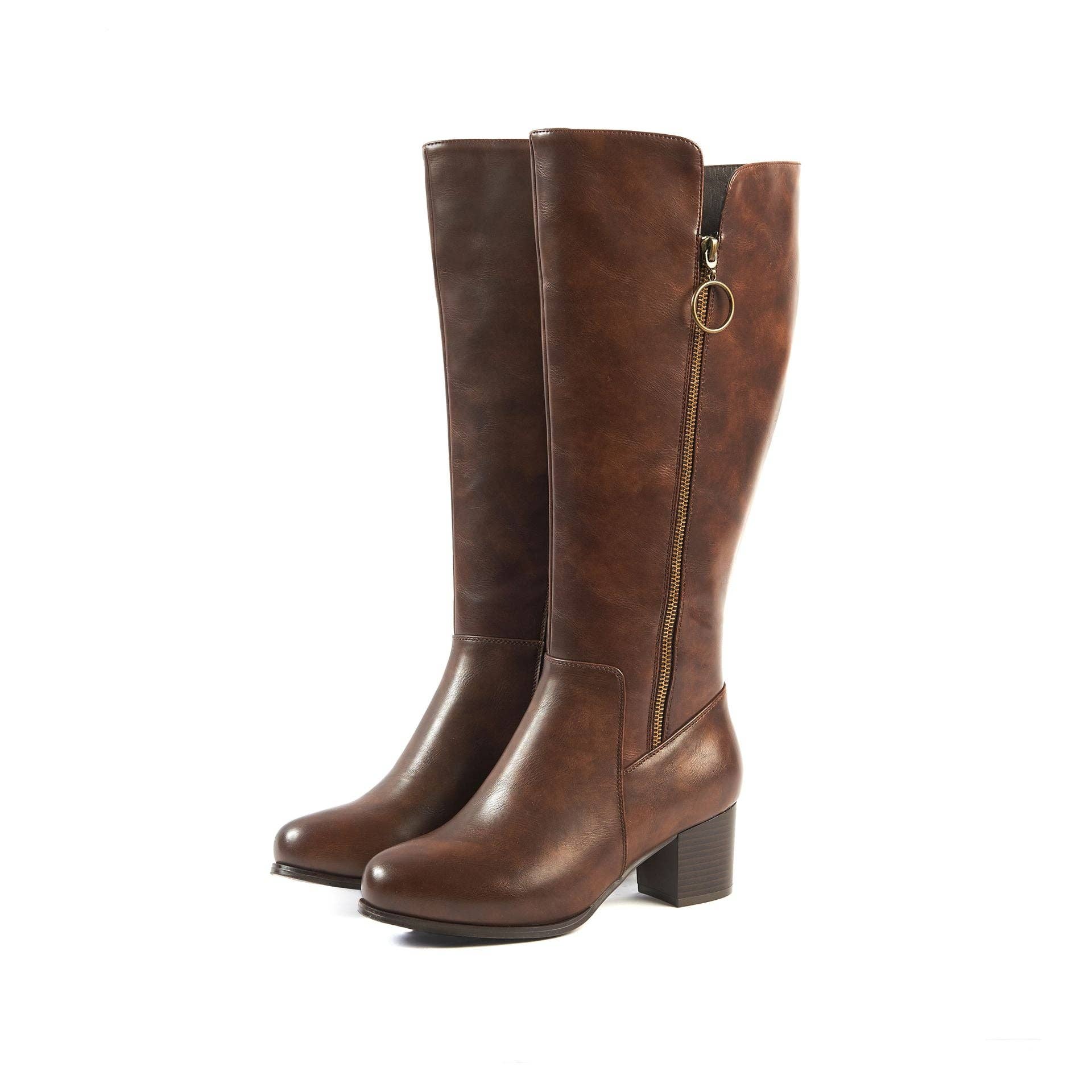 Gabylou - Wholesale Boots - Women's - XL boots for wide calves - Pomelo model15