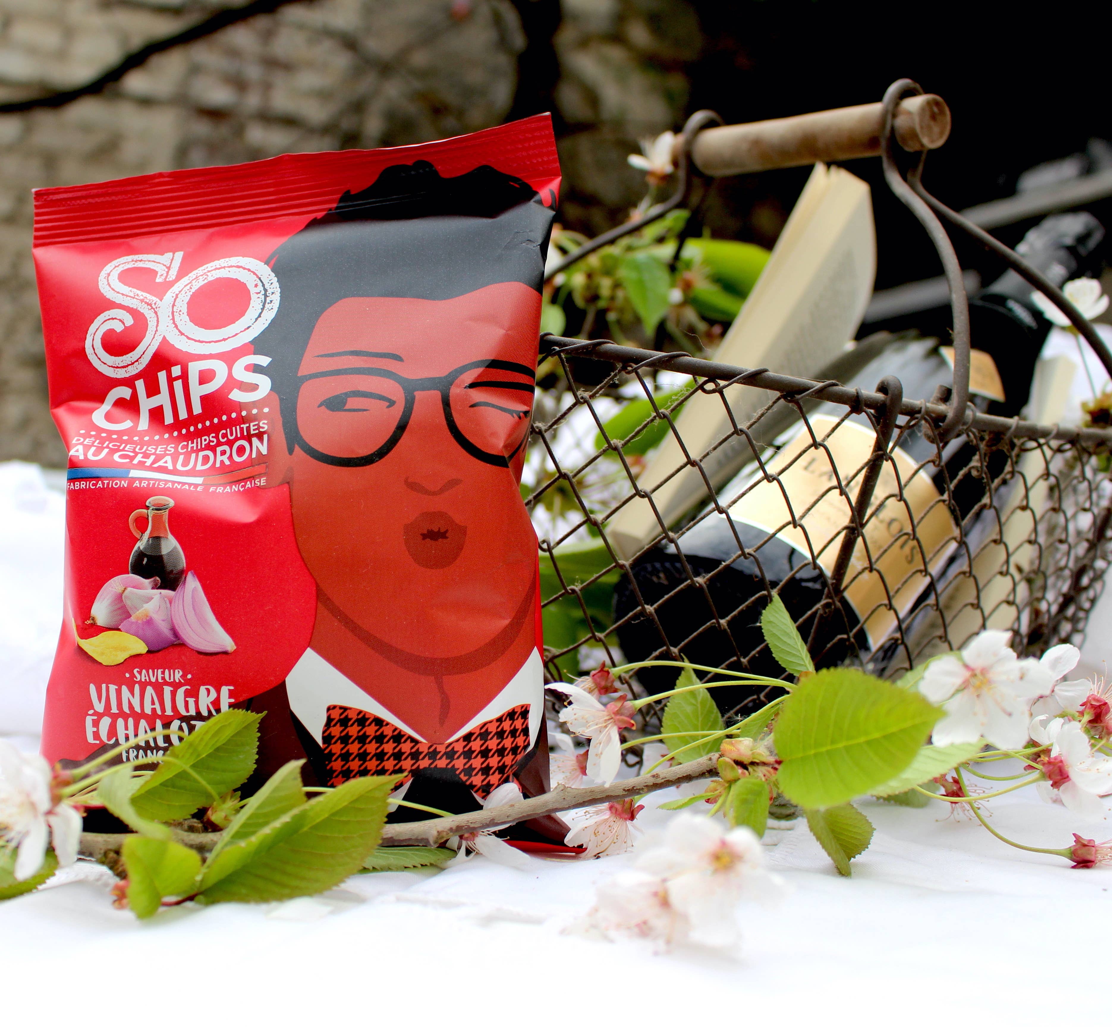 SO CHiPS – wholesale Crisps – Vinegar and shallot chips 40 g • Artisan quality1