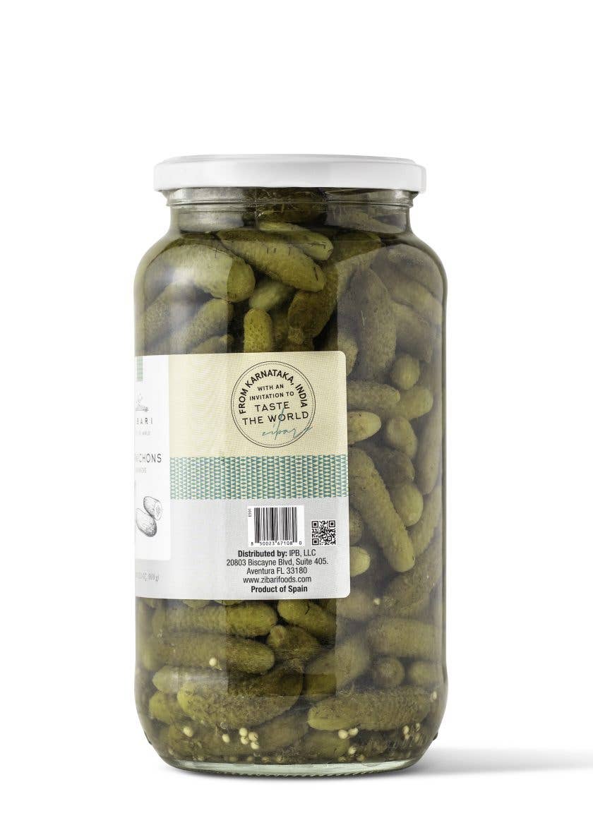 Zibari Foods - Venta al por mayor Verduras encurtidas - Cornichons (Lg)2