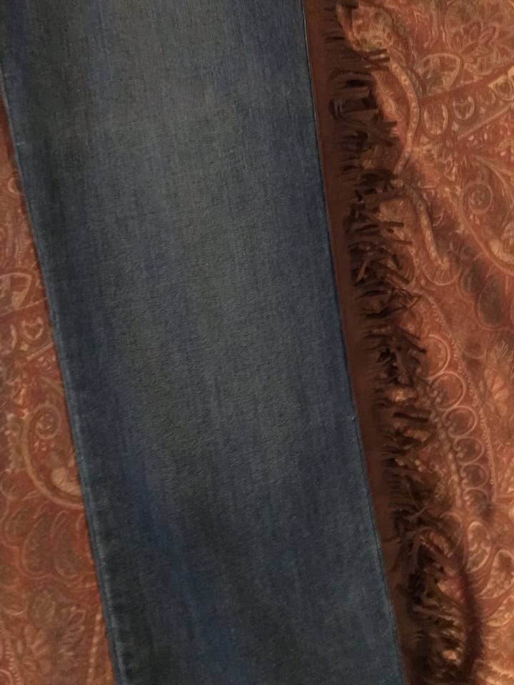 Luxury Women's Jeans -Wild Western & Rustic Suede Fringe for wholesale by Wild Horse Clothier