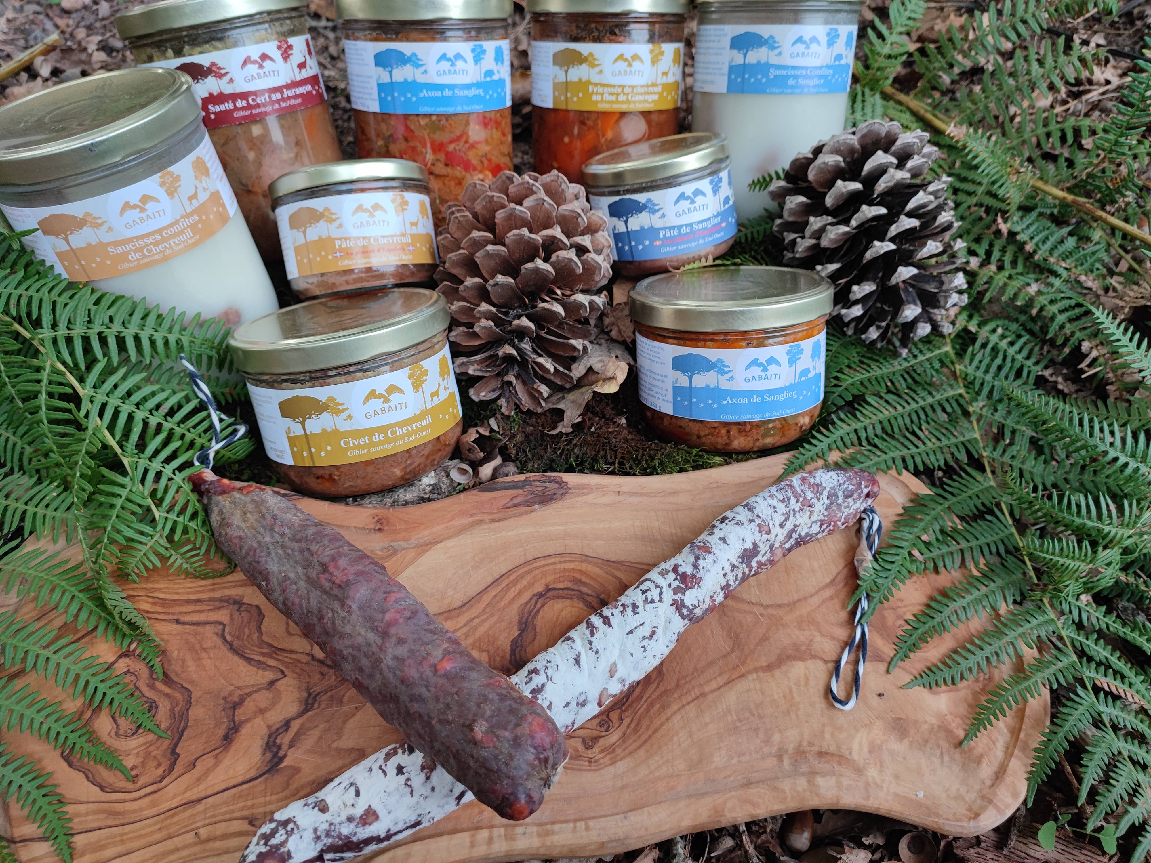 Gabaiti - Wholesale Sausage - Dry wild boar sausage (200g)3