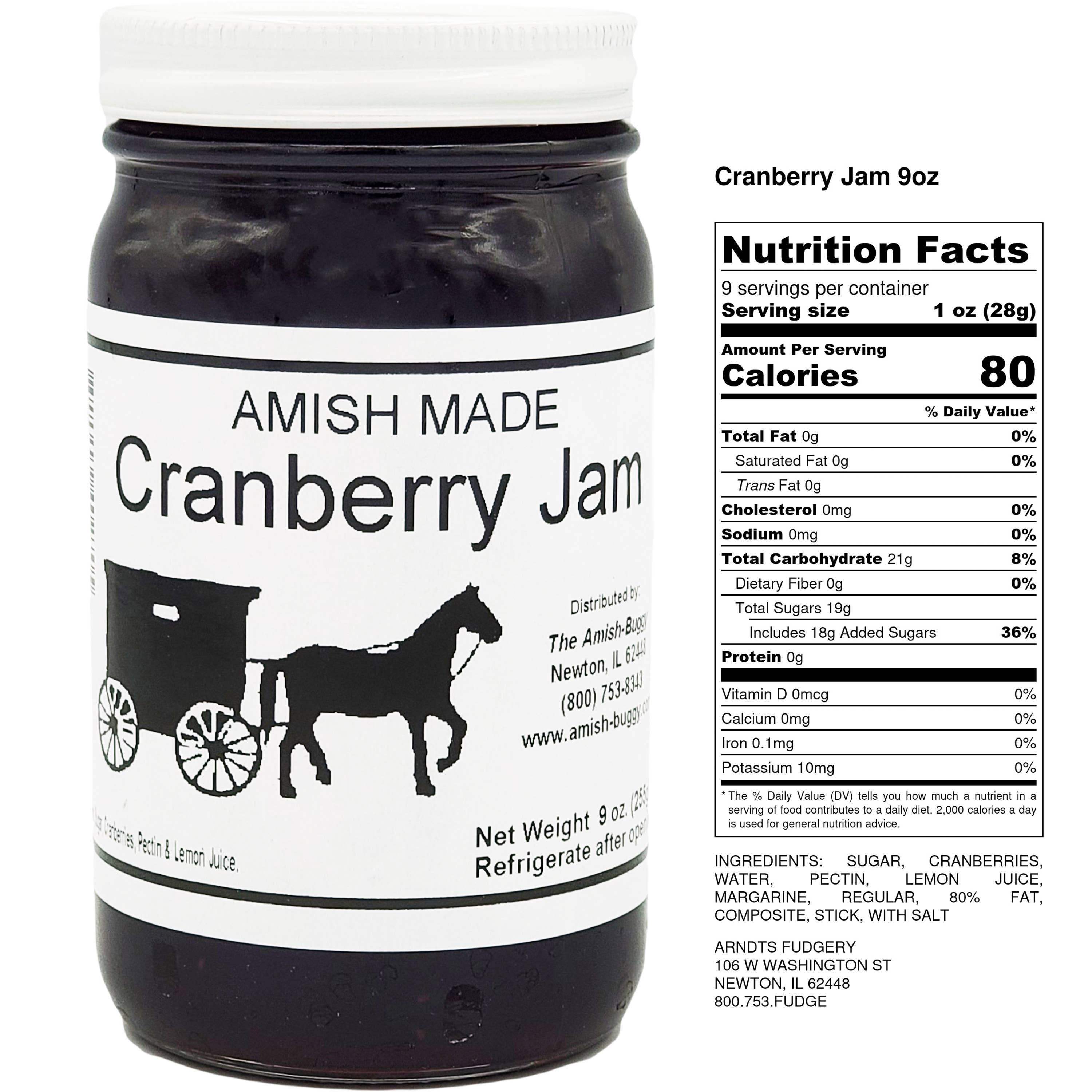 Arndt's Fudgery LLC - Wholesale Jam/Jelly - Amish made Jam and Jellies - 8 oz.4