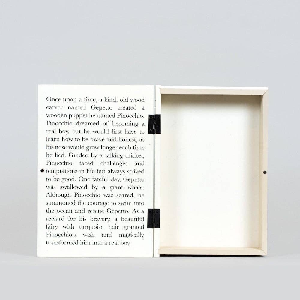 Devanie At Home (Formerly Adams & Co.) - Wholesale Decorative Tabletop Object - 12399 - 8x12 woodland storybook gift set/7 pc (PINOCCHIO)3