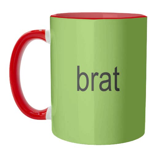 ART WOW – wholesale Coffee mug – Mugs 'Simple Brat Charli XCX Album Brat2