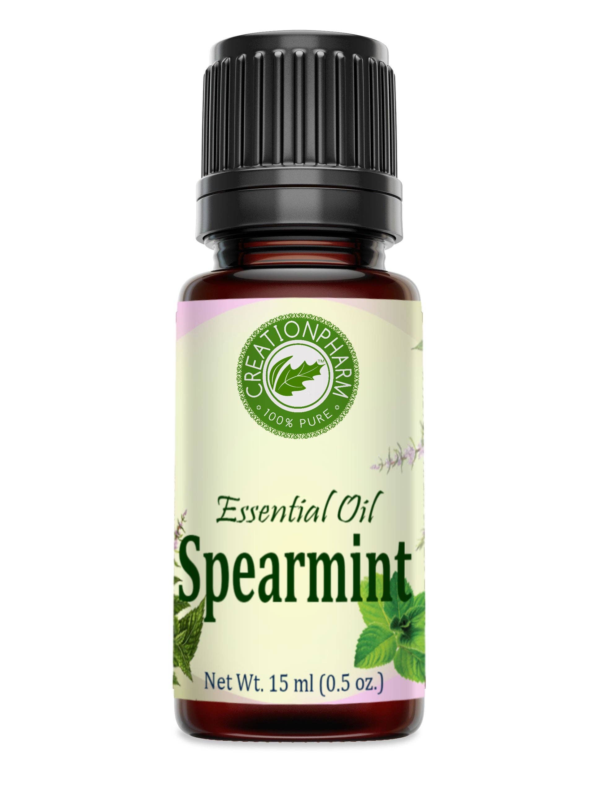 Creation Farm Inc – Großhandel Ätherisches Öl – Spearmint ätherisches Öl 100 Prozent reines Mentha Spicata dampfdestillierte Blätter und Stängel Creation Pharm0