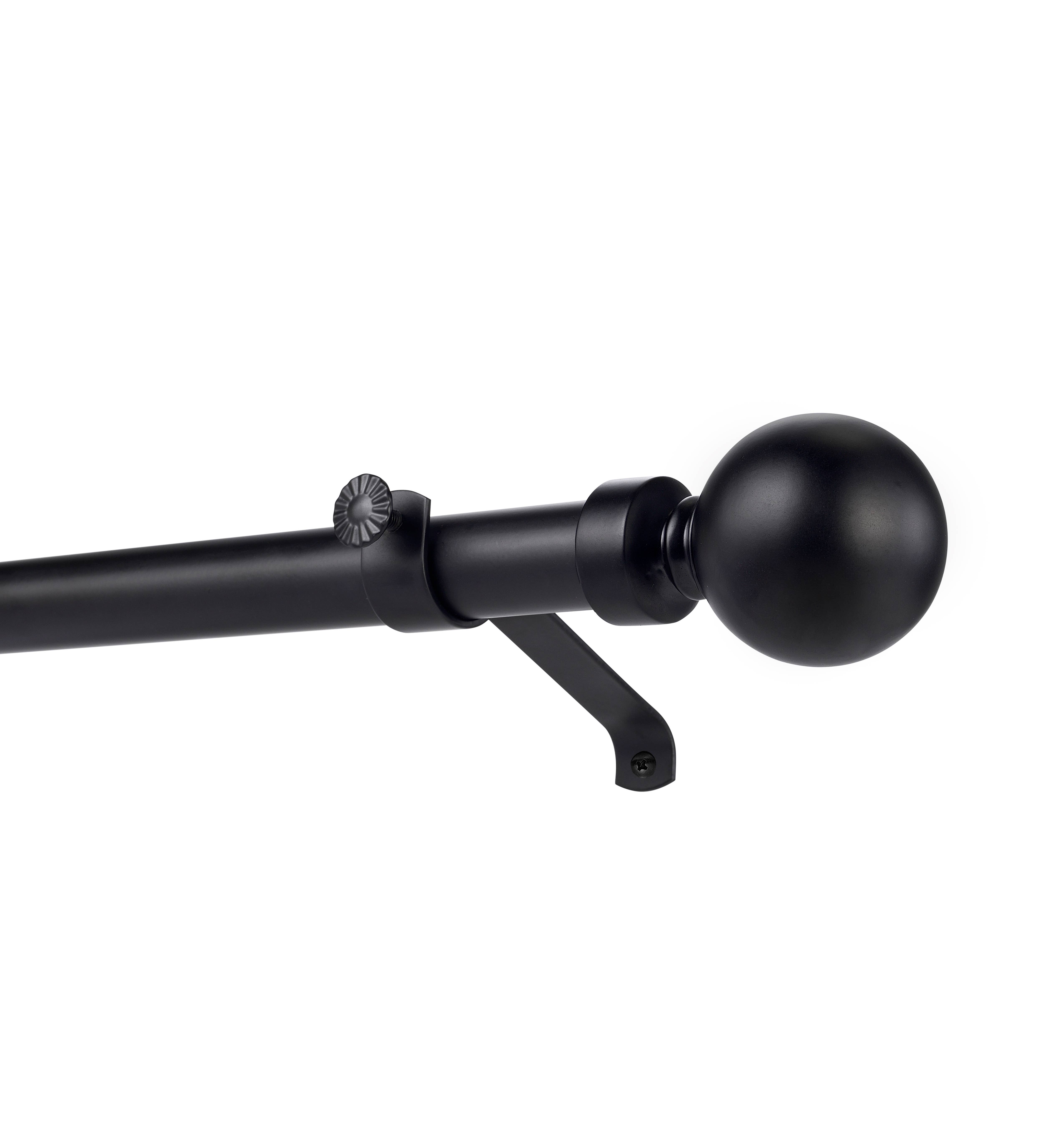 Taylor & Tailor - Wholesale Curtain Rod - Tailor & Taylor Curtain Rod Set With Ball Finials2