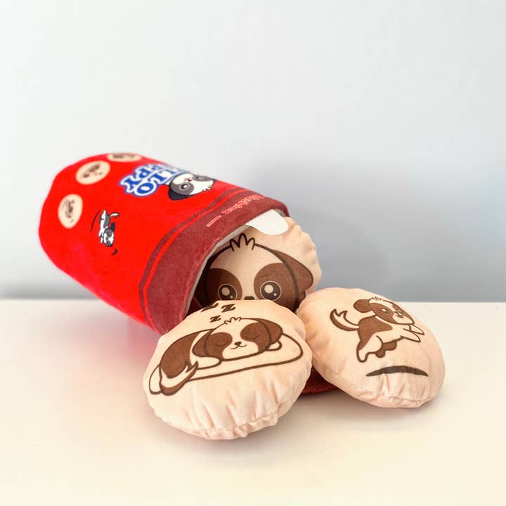 Blushiez - Wholesale Pet Plush Toy - Dog - Hello Puppy 4 Piece Dog Toy8