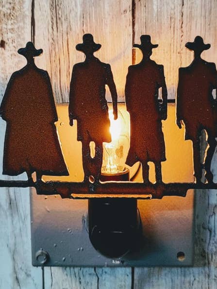Tombstone Lawmen Image Nightlight Western Gift for wholesale by Universal Ironworks USA