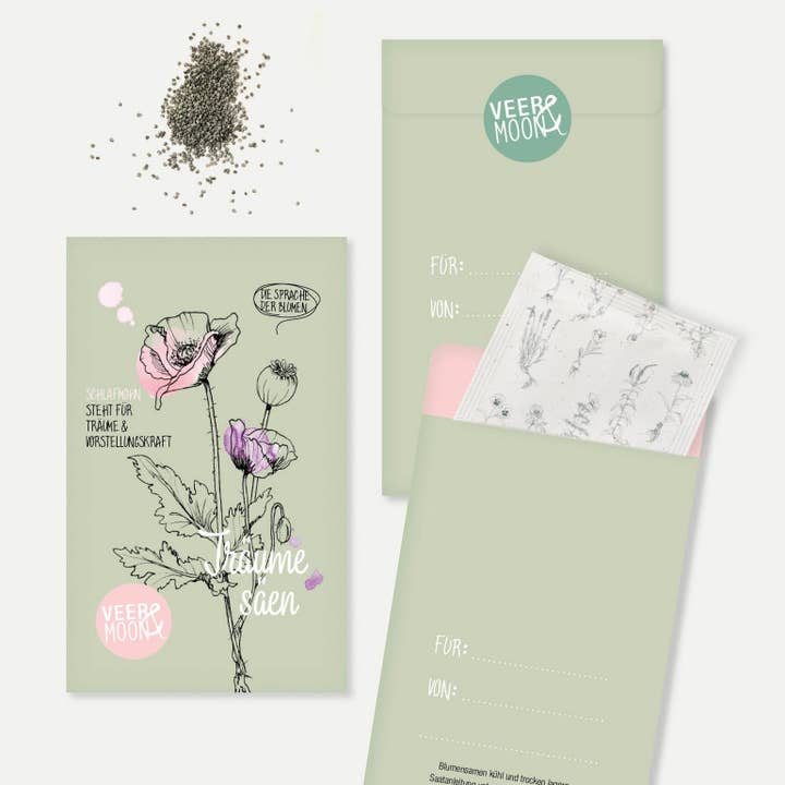 Veer&Moon - Wholesale Plant Seeds - Seed Packet 'Sowing Dreams'1