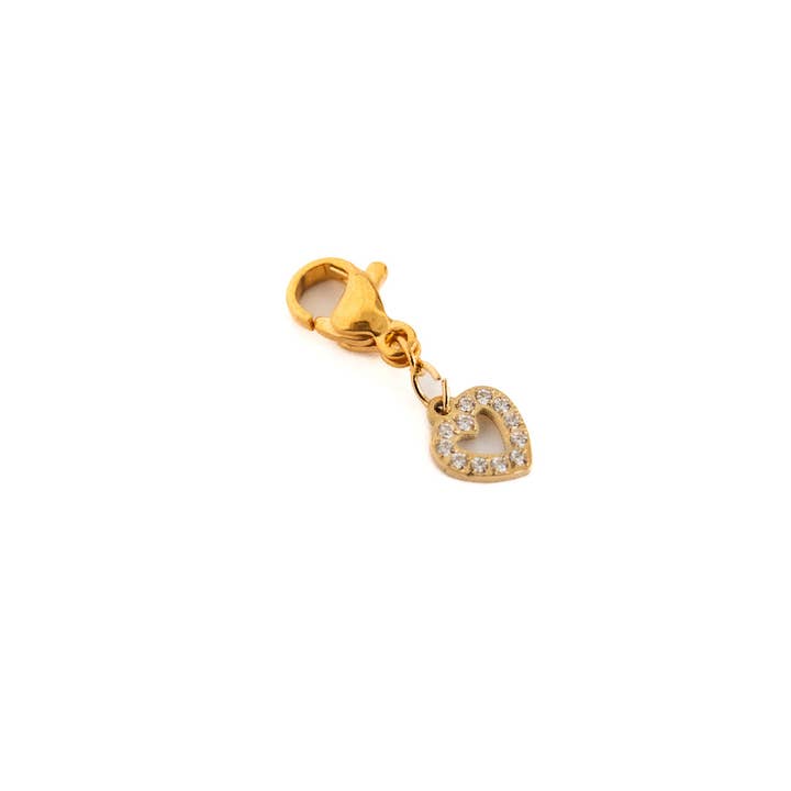 Pretty Simple - Wholesale Individual Charm/Pendant - Mini Diamond Charm Bar Charms - WATERPROOF