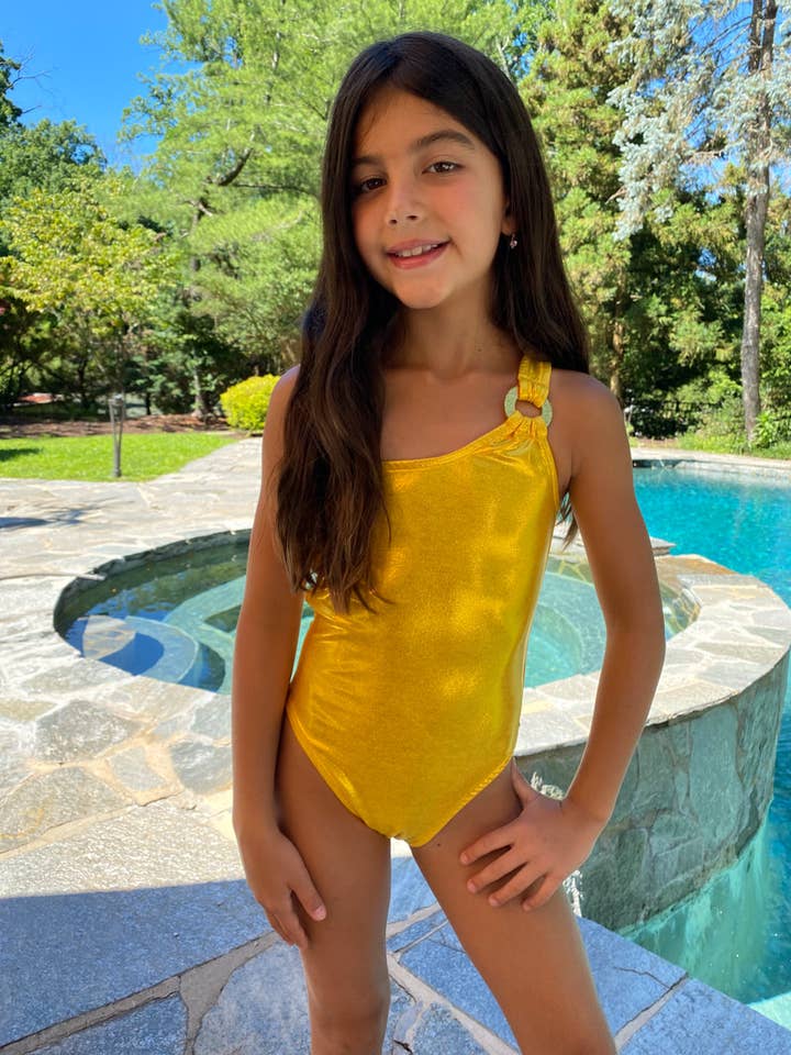 Monokini de un hombro Hot Sun Ring para venta al por mayor de Les Tout Petits