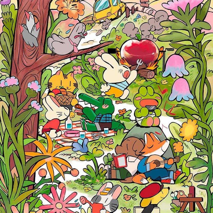 Sto Puzzle - Wholesale Puzzle - Adult - Spring Snack - 500 Piece Puzzle | Smile Agency3