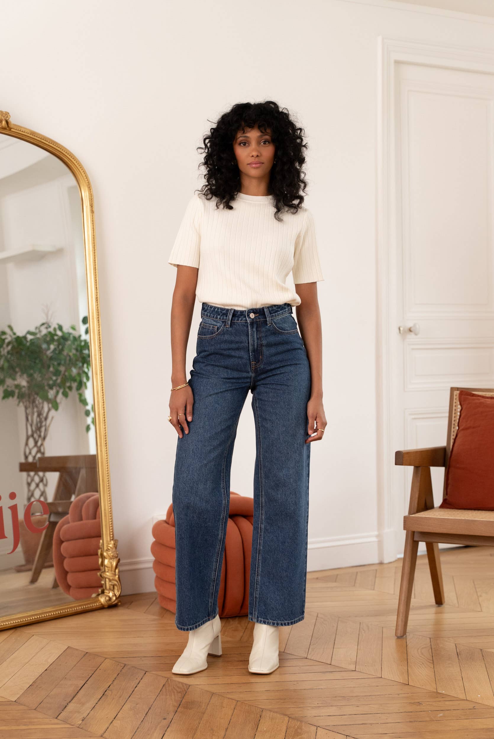 Oraije Paris – Engroshandel Jeans - Dame – Jean Raphael skærer bredt7