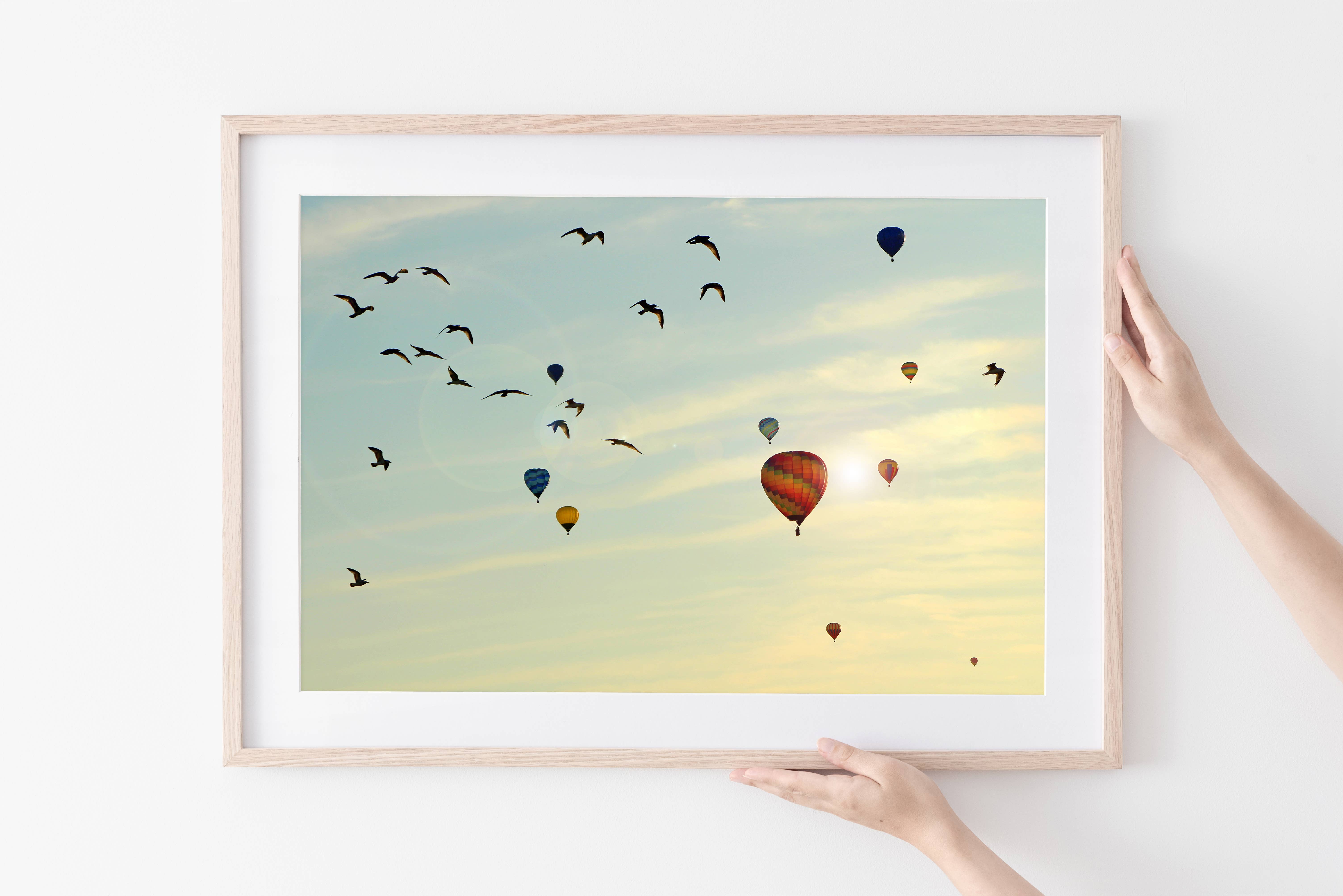 Veni Etiam Photography - Wholesale Art Print - Hot Air Balloons Art Print1