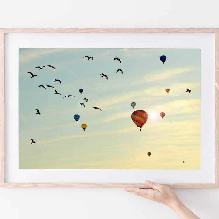 Veni Etiam Photography - Wholesale Art Print - Hot Air Balloons Art Print1