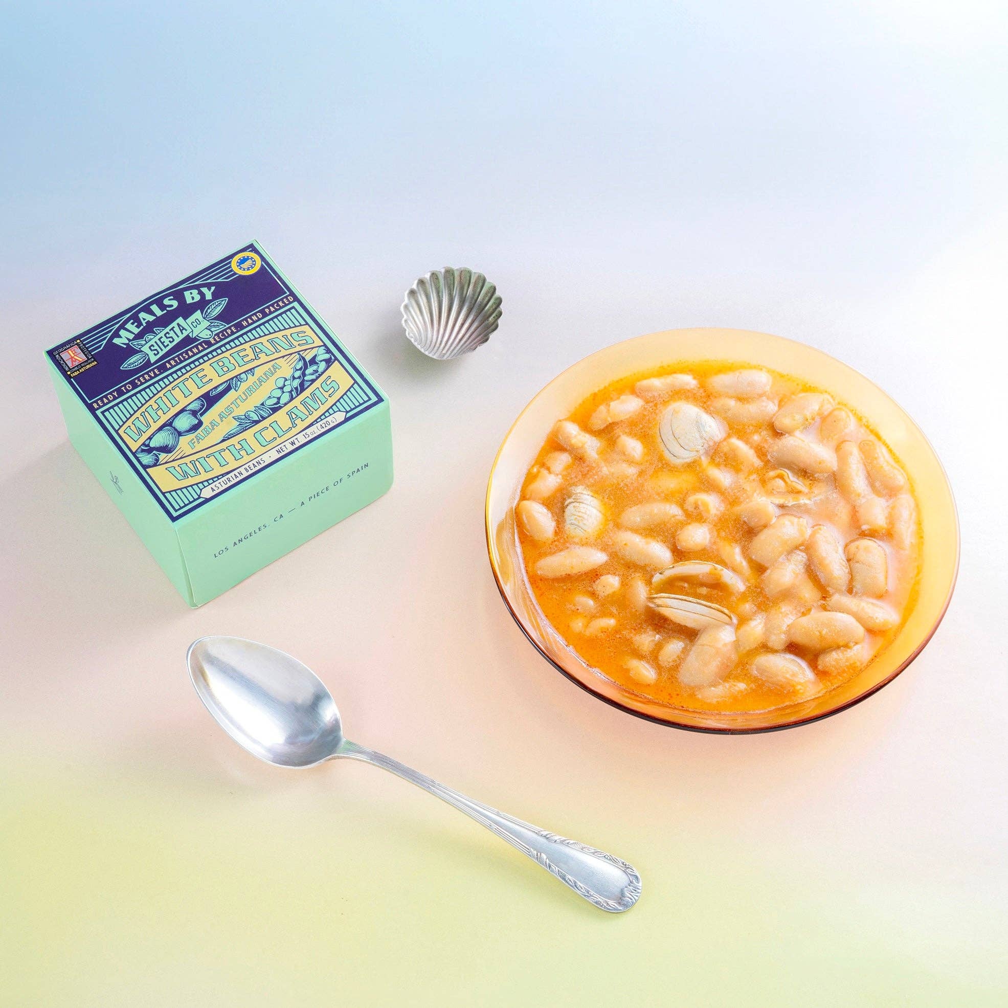 Siesta Co - Wholesale Tinned Fish - White Beans with Clams0