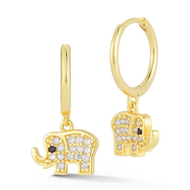Charm a forma di elefante per la vendita all'ingrosso da parte di Glaze Jewelry