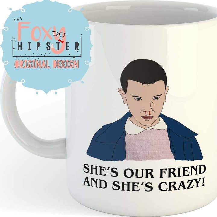 Caneca de Café 11oz Inspirada Eleven por atacado de The Foxy Hipster