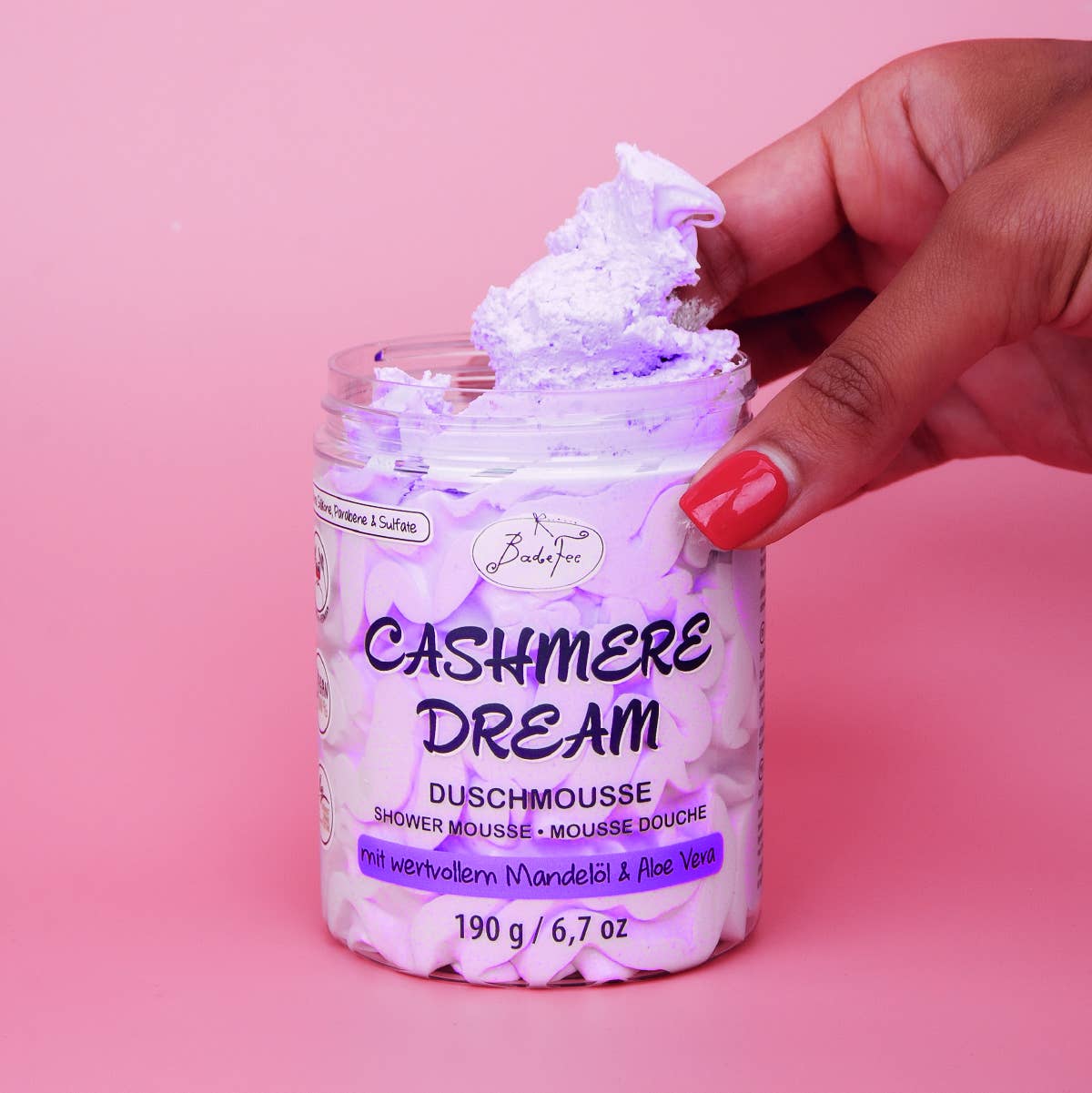 BadeFee – wholesale Duschtvål – BadeFee duschmousse Cashmere Dream5