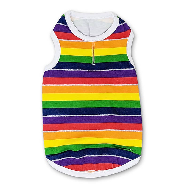 Dogo Pet - Wholesale Pet Shirt - Dog - Rainbow Tank0
