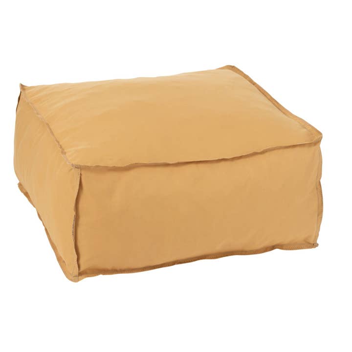 Taburete rectangular (ocre) para venta al por mayor de BOHORIA